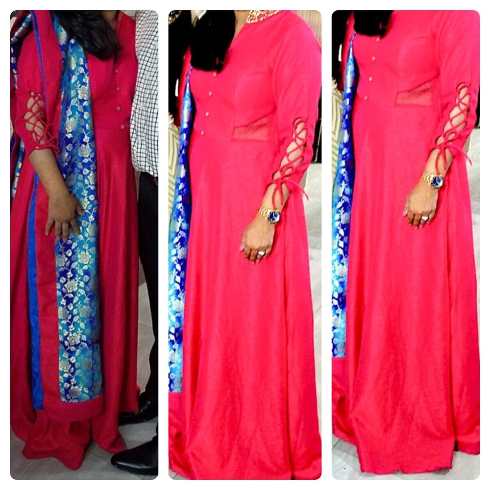 Pink fuchsia outfit